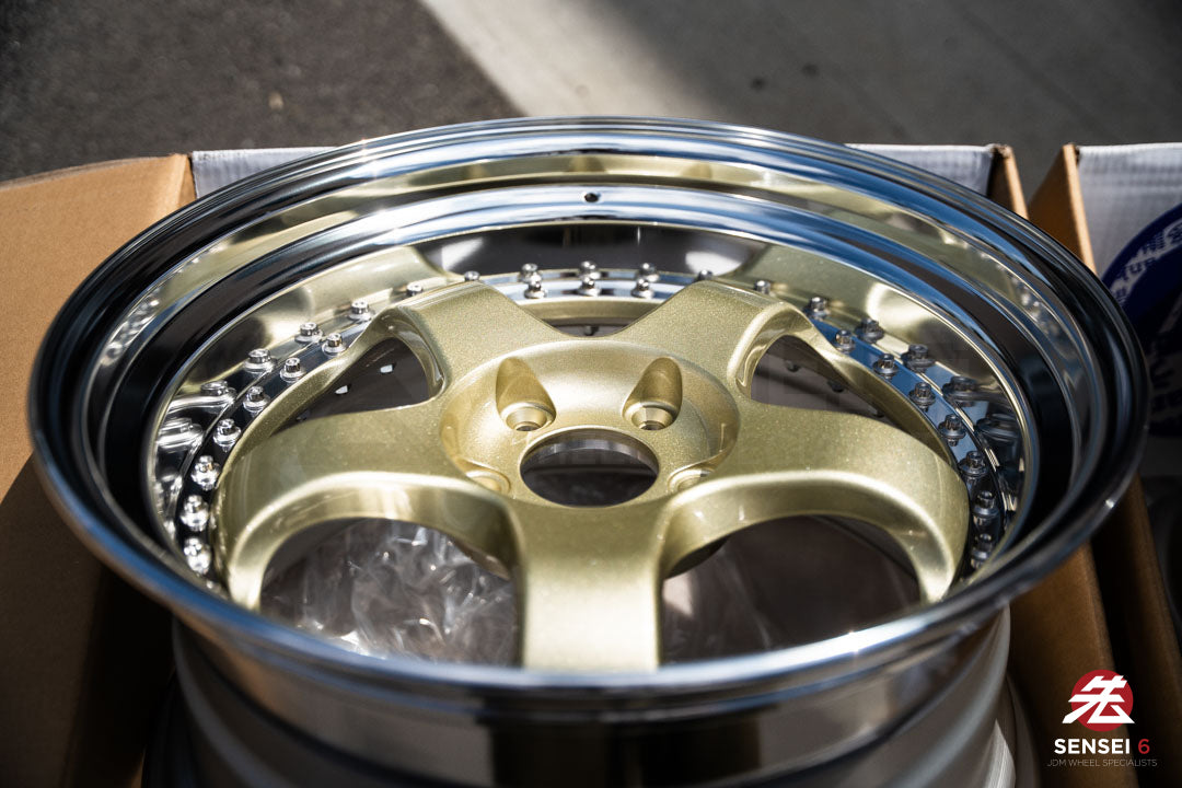 Work Meister S1 3P / 18x9.5 +24 / 5x114.3 / Platinum Gold (PG)