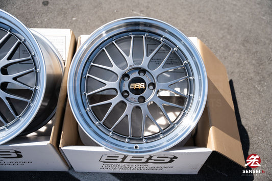 BBS LM / 19x9.5 +23, 19x11 +35 / 5x112 / Diamante Negro