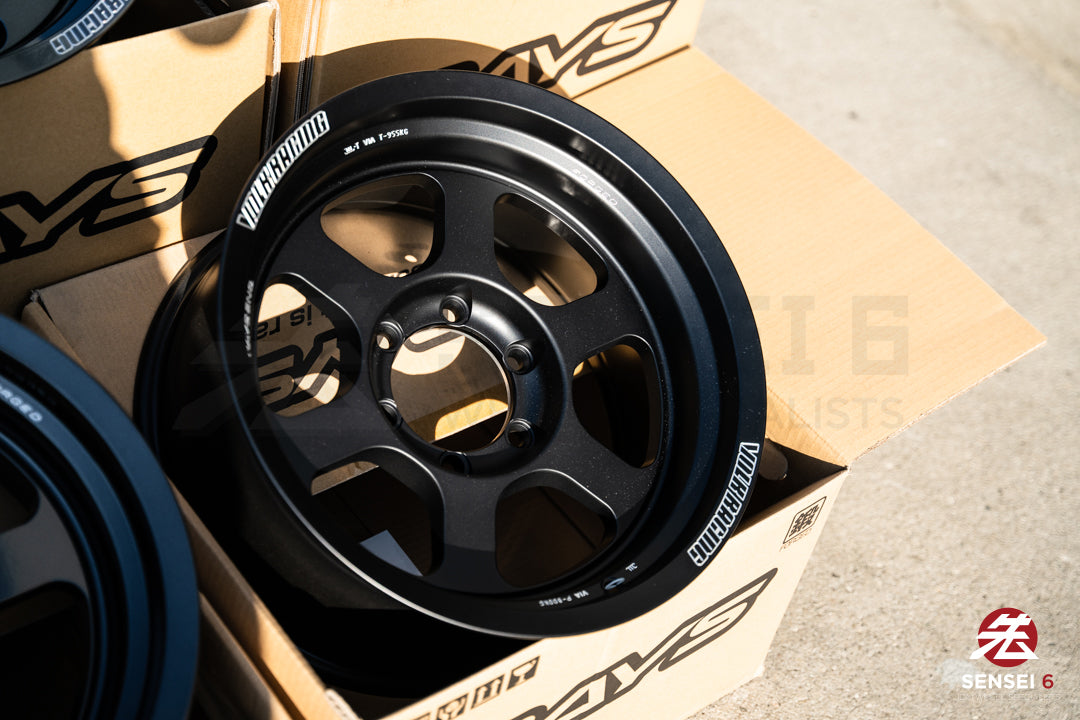 Volk TE37XT M-Spec / 17x8.5-10 / 6x139.7 / Negro intenso 
