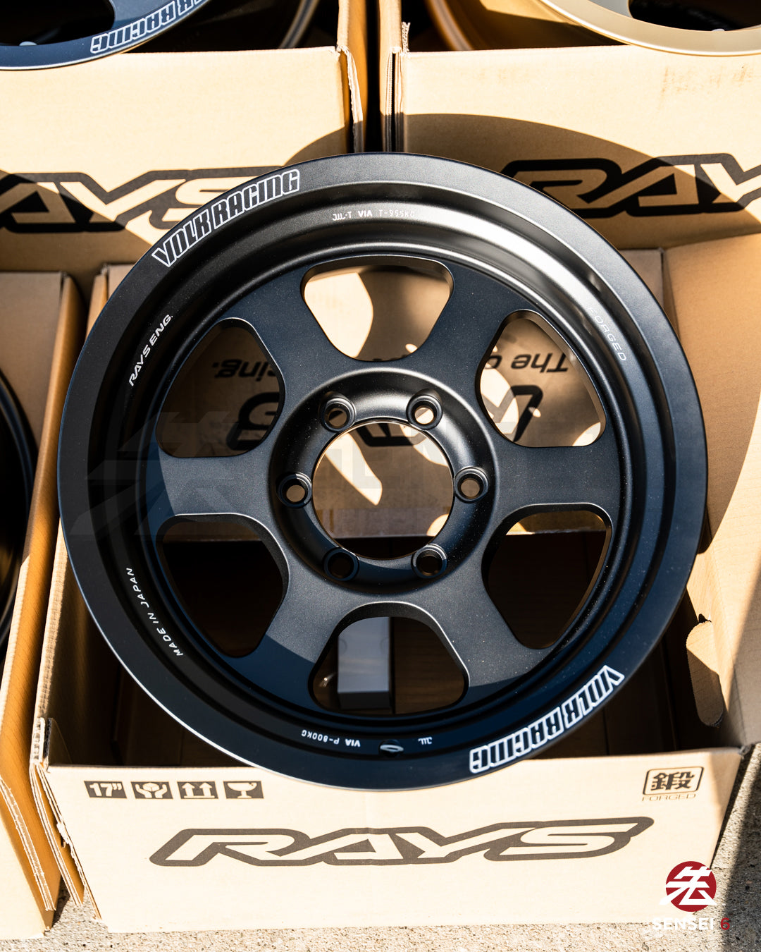 Volk TE37XT M-Spec / 17x8.5-10 / 6x139.7 / Negro intenso 