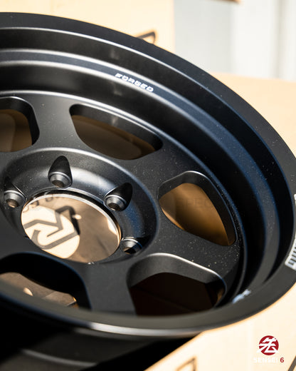 Volk TE37XT M-Spec / 17x8.5-10 / 6x139.7 / Negro intenso 