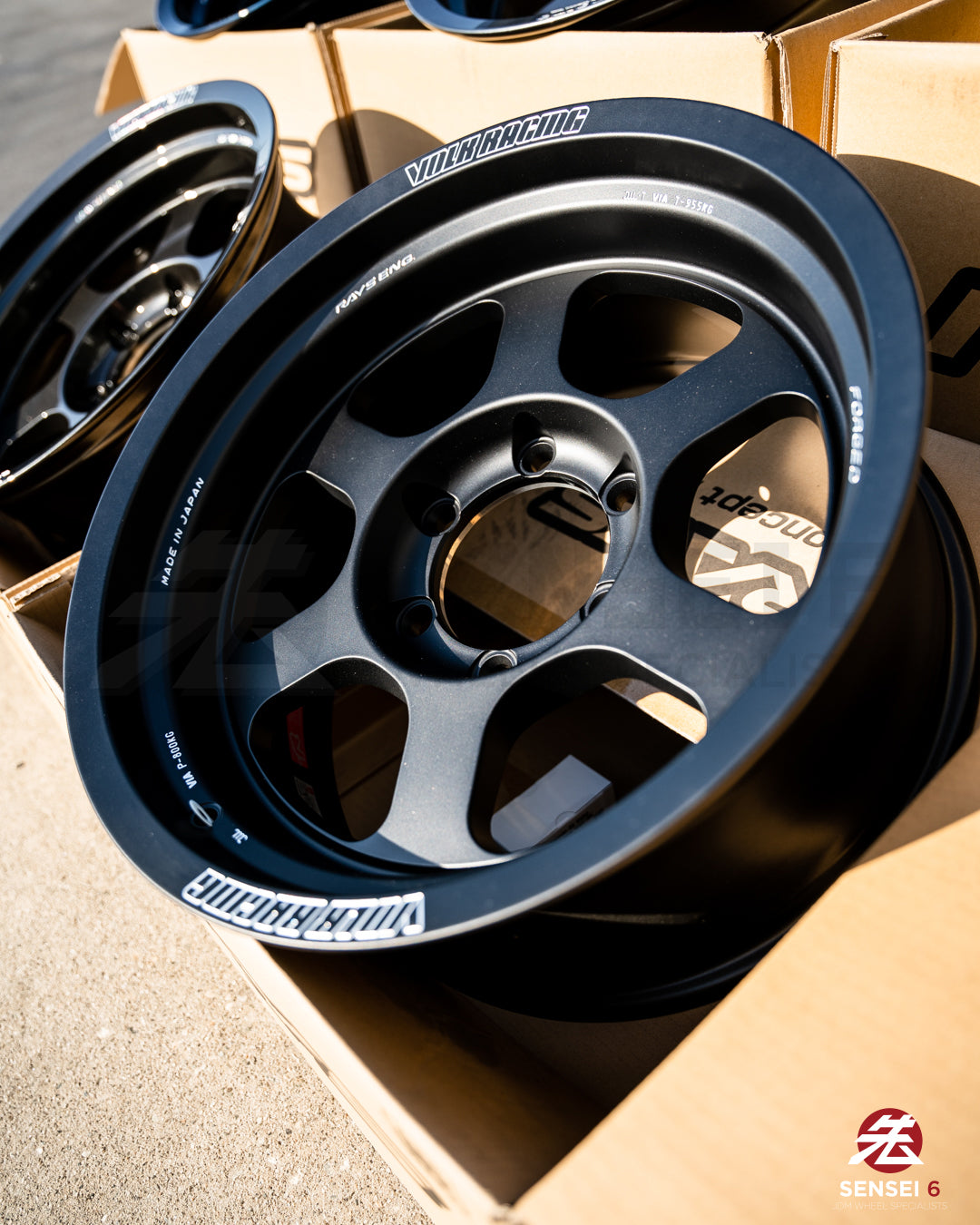 Volk TE37XT M-Spec / 17x8.5-10 / 6x139.7 / Negro intenso 