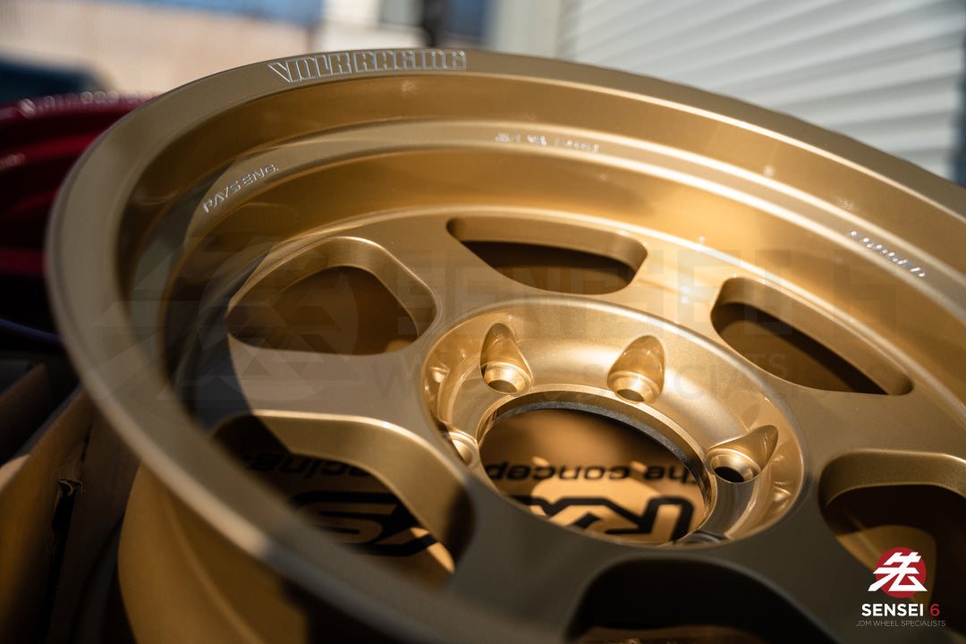 Volk TE37XT M-Spec / 17x8.5-10 / 6x139.7 / Dorado