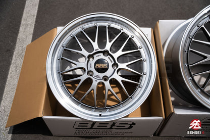 BBS LM / 19x8.5 +50, 19x11 +50 / 5x130 / Diamante Negro