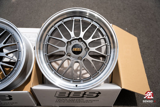 BBS LM / 19x8.5 +50, 19x11 +50 / 5x130 / Diamante Negro