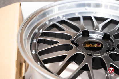 BBS LM / 19x8.5 +50, 19x11 +50 / 5x130 / Diamante Negro