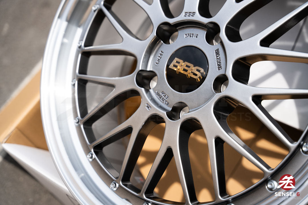 BBS LM / 19x8.5 +50, 19x11 +50 / 5x130 / Diamante Negro