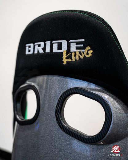 Bride Zeta IV King: Gradation Logo / Silver FRP Shell