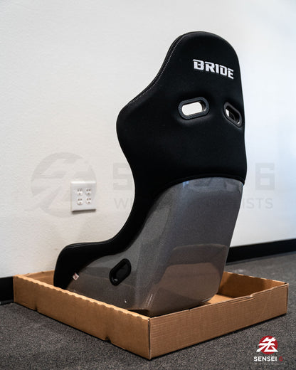 Bride Zeta IV Classic: Black / Silver FRP Shell