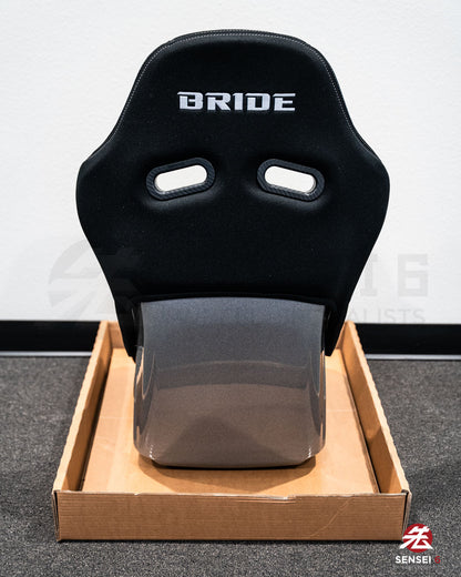 Bride Zeta IV Classic: Black / Silver FRP Shell