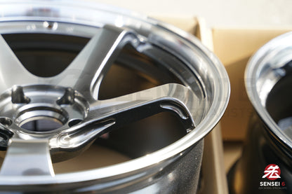 Advan GT Beyond / 19x9.5 +25, 19x11 +35 / 5x112 / Mecanizado y Hyper Platinum Black