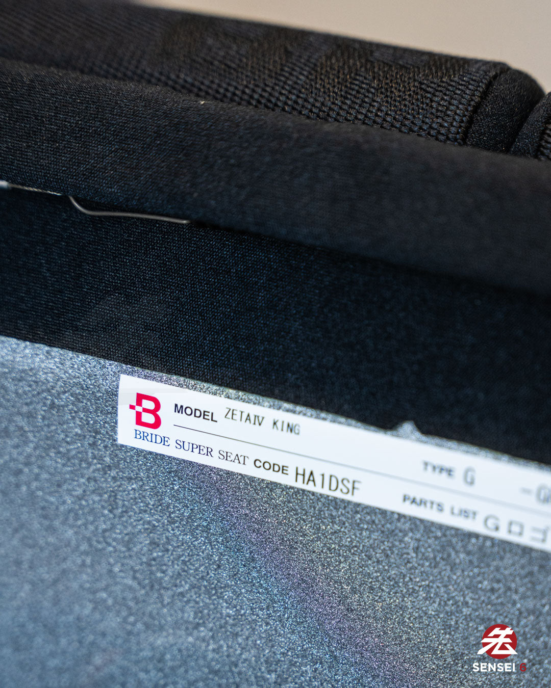 Bride Zeta IV King: Gradation Logo / Silver FRP Shell