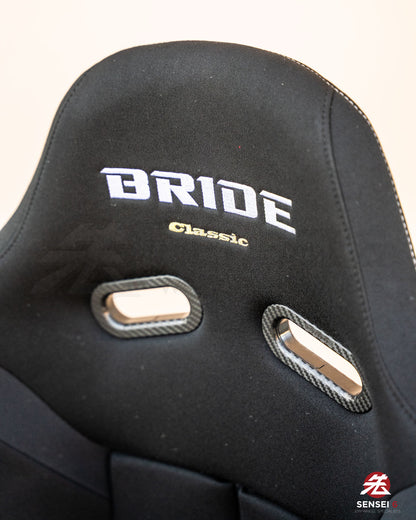 Bride Zeta IV Classic: Black / Silver FRP Shell