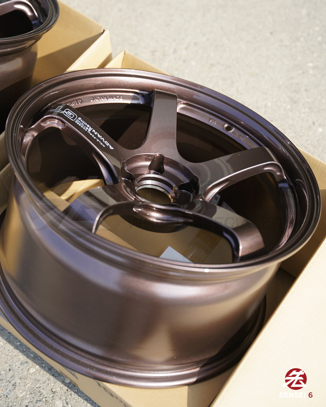 Advan GT Beyond / 19x9.5 +25, 19x11 +35 / 5x112 / Cobre Bronce de Carreras (RCB)