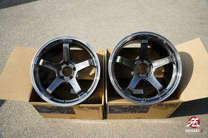 アドバン GT ビヨンド / 18x9.5 +25, 18x10.5 +32 / 5x112 / マシニング＆ハイパープラチナブラック