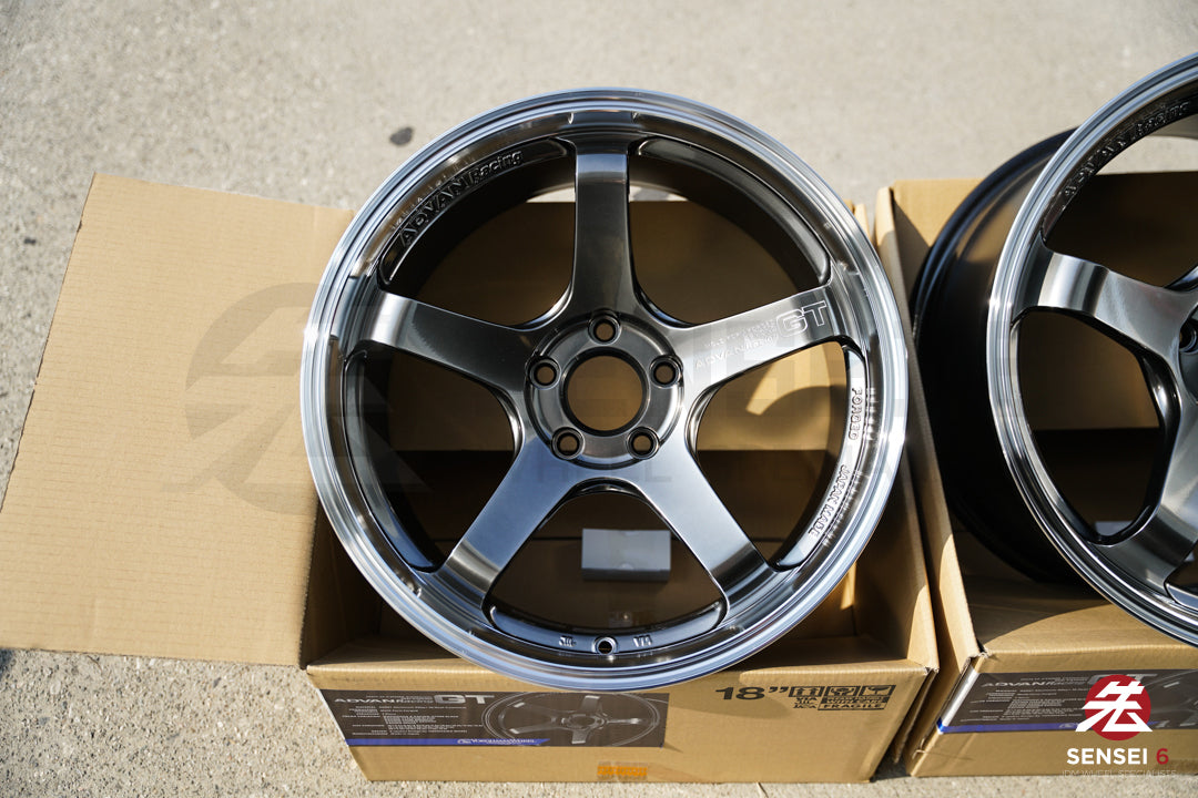アドバン GT ビヨンド / 18x9.5 +25, 18x10.5 +32 / 5x112 / マシニング＆ハイパープラチナブラック