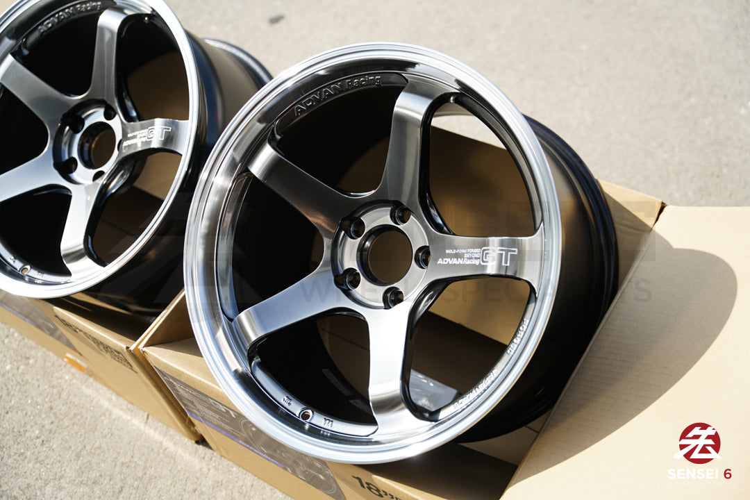 アドバン GT ビヨンド / 18x9.5 +25, 18x10.5 +32 / 5x112 / マシニング＆ハイパープラチナブラック