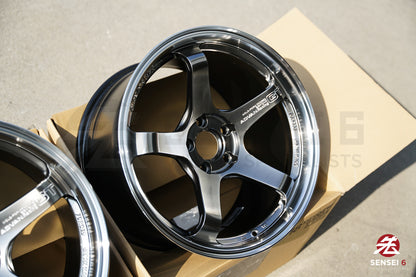 アドバン GT ビヨンド / 18x9.5 +25, 18x10.5 +32 / 5x112 / マシニング＆ハイパープラチナブラック