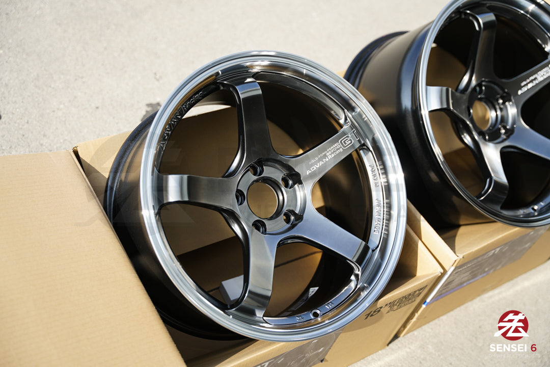 アドバン GT ビヨンド / 18x9.5 +25, 18x10.5 +32 / 5x112 / マシニング＆ハイパープラチナブラック