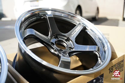 アドバン GT ビヨンド / 18x9.5 +25, 18x10.5 +32 / 5x112 / マシニング＆ハイパープラチナブラック