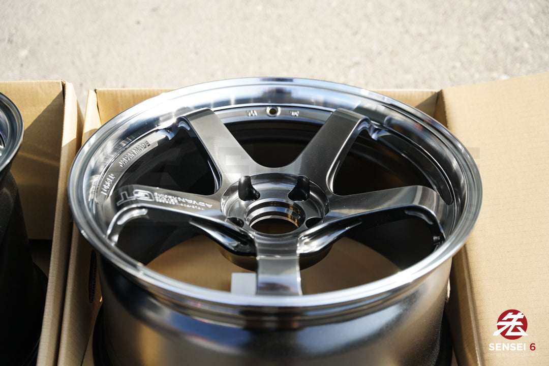 アドバン GT ビヨンド / 18x9.5 +25, 18x10.5 +32 / 5x112 / マシニング＆ハイパープラチナブラック