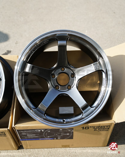アドバン GT ビヨンド / 18x9.5 +25, 18x10.5 +32 / 5x112 / マシニング＆ハイパープラチナブラック