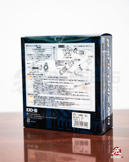 [IN STOCK] Project Kics R40 iCONIX Lock & Nut Set (16 +4pcs) / M14x1.50 / Neo Chrome (Capless)