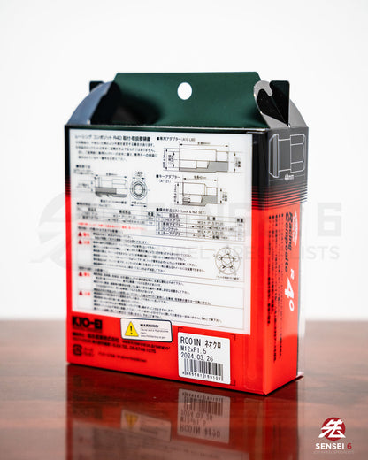 [IN STOCK] Project Kics R40 Lug Nut Set (20pcs) / M12x1.50 / Neo Chrome