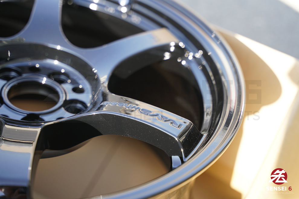 Gram Lights 57DR 17x9.0 +38 5-114.3 Glossy Black