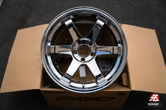 Volk TE37SL / 18x10.5 +15 / 5x114.3 / Chrome
