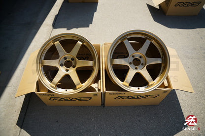 Volk TE37SL / 19x9.5 +22、19x10.5 +35 / 5x112 / ダイヤモンドシルバー