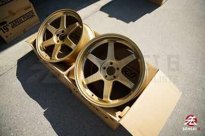 Volk TE37SL / 19x9.5 +22、19x10.5 +35 / 5x112 / ダイヤモンドシルバー