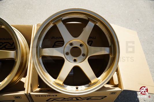 Volk TE37SL / 19x9,5 +22, 19x10,5 +35 / 5x112 / Dorado