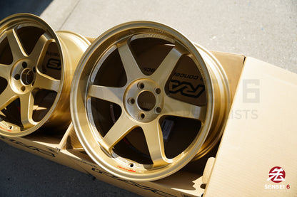 Volk TE37SL / 19x9.5 +22、19x10.5 +35 / 5x112 / ダイヤモンドシルバー