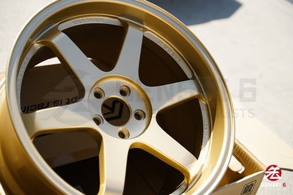 Volk TE37SL / 19x9.5 +22、19x10.5 +35 / 5x112 / ダイヤモンドシルバー