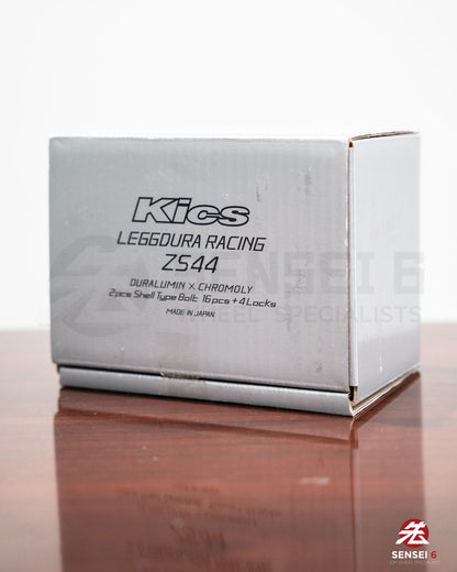 [IN STOCK] Project Kics Leggdura Racing Bolt M14 Ball Seat Bolt & Lock Set ZS44 (16 + 4 pcs) / M14x1.50 / Red (USED)