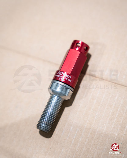 [IN STOCK] Project Kics Leggdura Racing Bolt M14 Ball Seat Bolt & Lock Set ZS44 (16 + 4 pcs) / M14x1.50 / Red (USED)