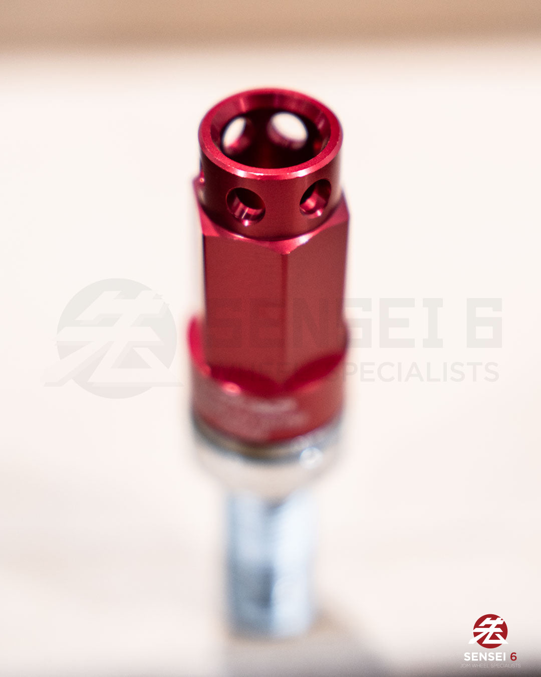 [IN STOCK] Project Kics Leggdura Racing Bolt M14 Ball Seat Bolt & Lock Set ZS44 (16 + 4 pcs) / M14x1.50 / Red (USED)