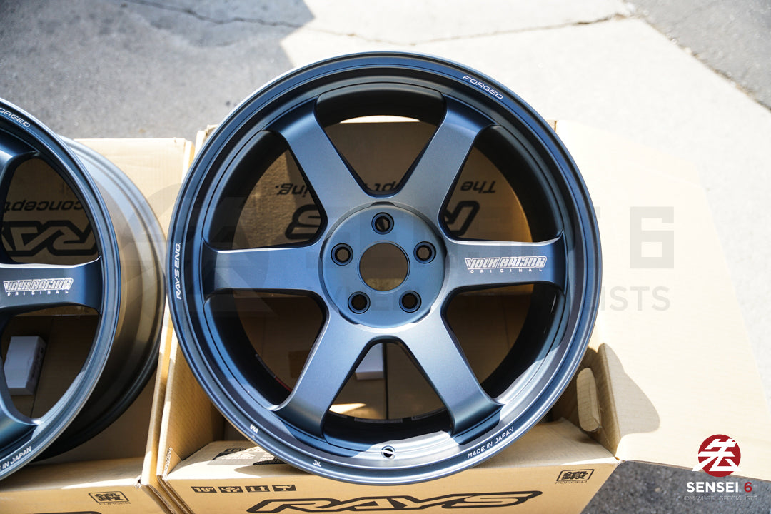Volk TE37 Ultra M-Spec / 19x9.5 +23、19x10.5 +35 / 5x112 / マットブルーガンメタル