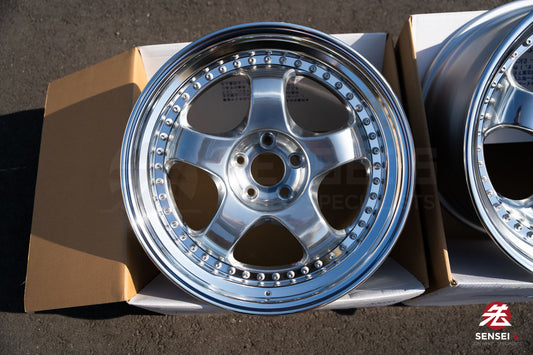 Work Meister S1 3P / 19x9,5 +24, 19x10,5 +31 / 5x112 / Acabado pulido (PP)
