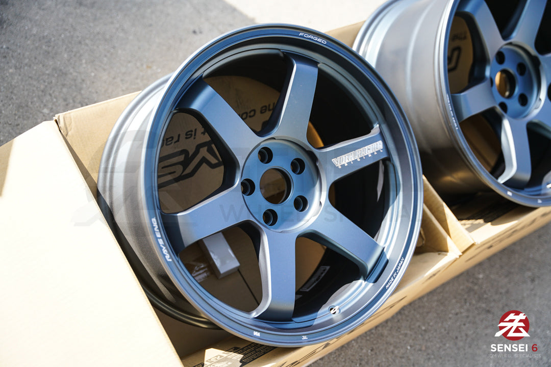 Volk TE37 Ultra M-Spec / 19x9.5 +23、19x10.5 +35 / 5x112 / マットブルーガンメタル