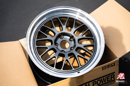 Volk 21A / 18x9.5 +20 / 5x114.3 / Dark Gunmetal Rim DC (VC)