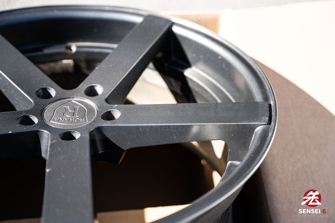 20" Rohana RC22 (Used Wheels) / 5x114.3 / 20x9 +25, 20x11 +28/ Satin Black