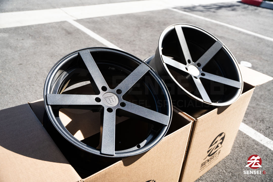 20" Rohana RC22 (Used Wheels) / 5x114.3 / 20x9 +25, 20x11 +28/ Satin Black