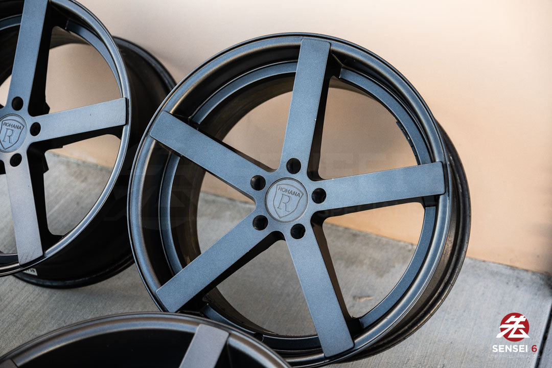 20" Rohana RC22 (Used Wheels) / 5x114.3 / 20x9 +25, 20x11 +28/ Satin Black