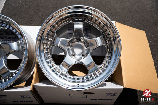 Work Meister S1 3P / 19x10 +11, 19x11 +10 / 5x114.3 / Acabado pulido (PP)