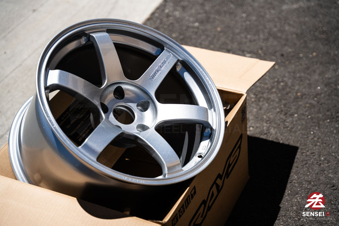 Volk TE37 Saga S-Plus / 18x10.5 +20 / 5x120 / Diamond Silver (DS)