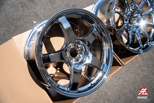 AME Tracer GTV / 18x9.5 +38 / 5x100 / Cromado