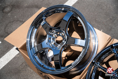 AME Tracer GTV / 18x9.5 +38 / 5x100 / Chrome