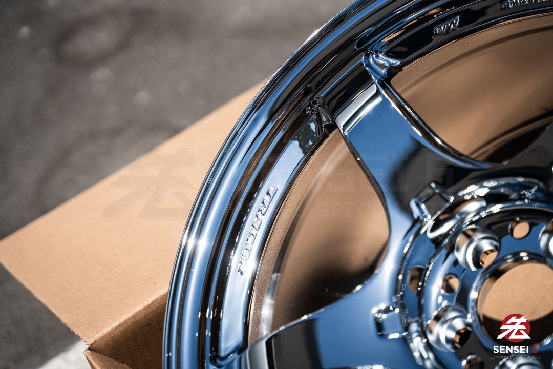 AME Tracer GTV / 18x9.5 +38 / 5x100 / Chrome